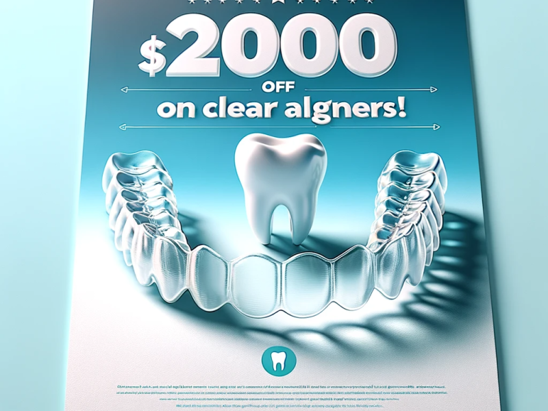 clear aligners promo