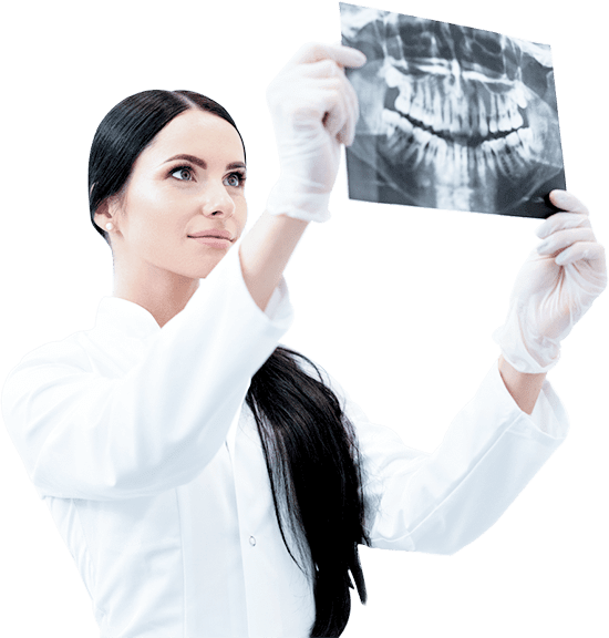 Looking at Dental X-Ray image